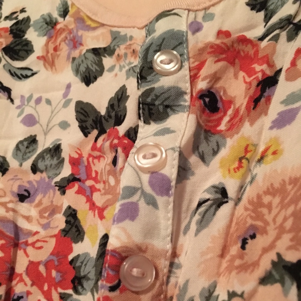 Floral Hi-Lo Dress - Picture 3 of 5